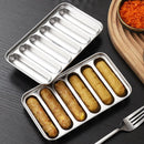2PCS Stainless Steel Sausage Molds DIY Meat Ham Maker for Homemade Snacks