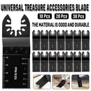 10/20/30PCS Universal Cutting Blades for Woodworking Power Tools Compatible with Multi-Tool - 30pcs