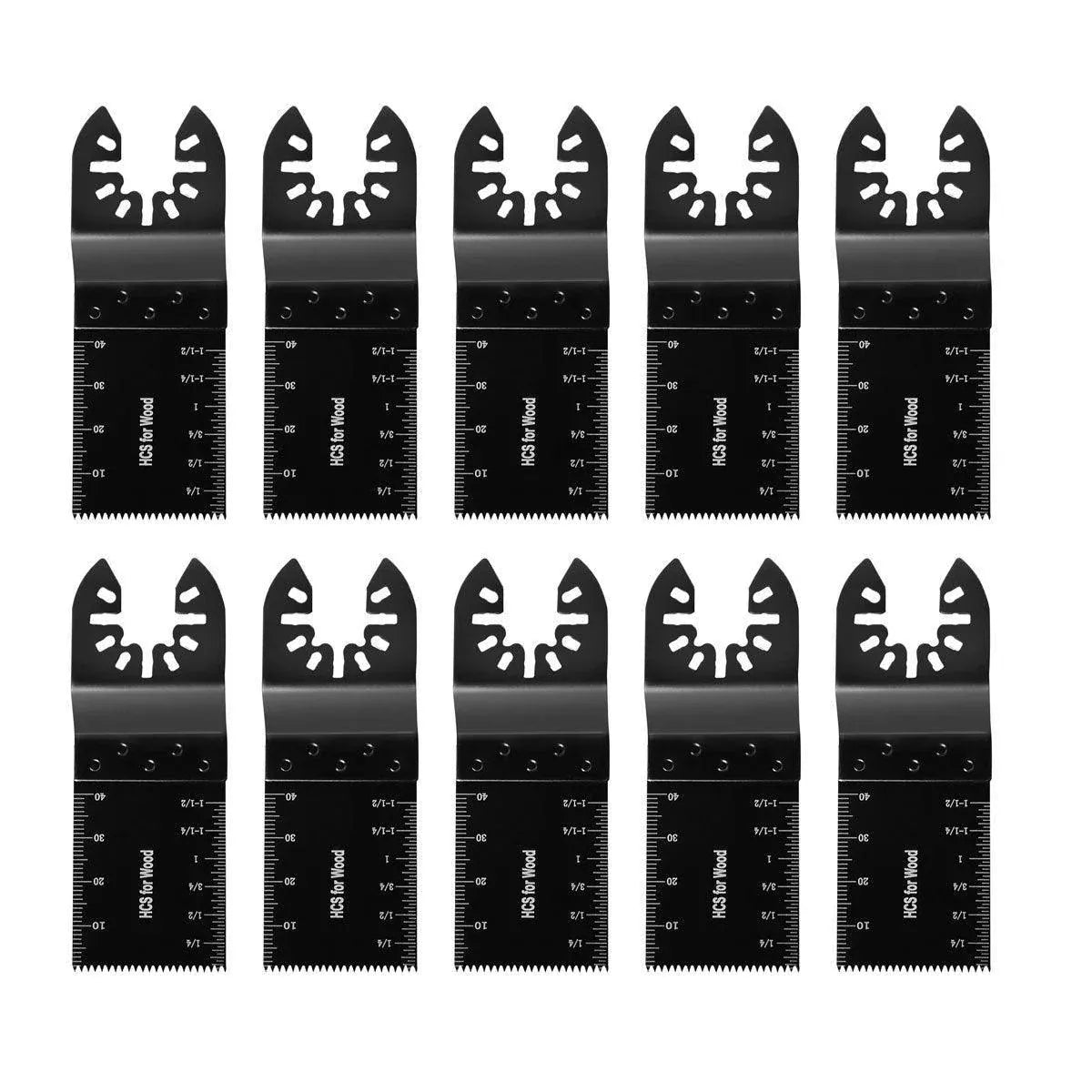 10/20/30PCS Universal Cutting Blades for Woodworking Power Tools Compatible with Multi-Tool - 30pcs