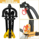 Portable Foldable Alto Tenor Saxophone Stand Stable Non Slip For Music Practice
