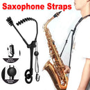 Saxophone Strap Double Shoulder Adjustable Neck Hanging Strap For Musician Use