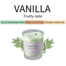 4Pcs Aroma Candles Smokeless Glass Scented Candles Gift Set for Relaxation