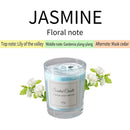 4Pcs Aroma Candles Smokeless Glass Scented Candles Gift Set for Relaxation