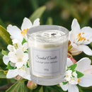 4Pcs Aroma Candles Smokeless Glass Scented Candles Gift Set for Relaxation