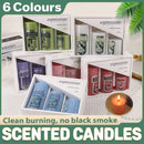 Classic Simple Cylindrical Scented Candles for Home Use Aromatherapy Decoration - White