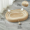 Sisal Basin Cat Scratch Board Cat Paw Board Basin Cat Bed Kitten Scratcher Pad