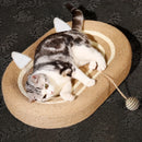 Sisal Basin Cat Scratch Board Cat Paw Board Basin Cat Bed Kitten Scratcher Pad