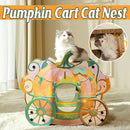 Pumpkin Cat Cart Double Layer Cat Scratch Board Cat Bed Furniture For Sleeping