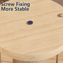 1-Piece Cat Scratching Post with Turntable Toy