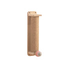 2Style Wood Wall-Mounted Natural Sisal Rope Cat Scratching Claw Grinding Pet Toy - Single Column Pink