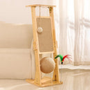 Cat Scratch Board Upright Claw Grinding Post Corner Scratching Column For Indoor