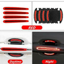 8PCS Car Door Handle Stickers Paint Scratch Protector Clear Film Transparent
