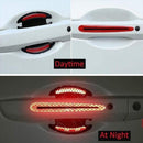 8PCS Car Door Handle Stickers Paint Scratch Protector Clear Film Transparent
