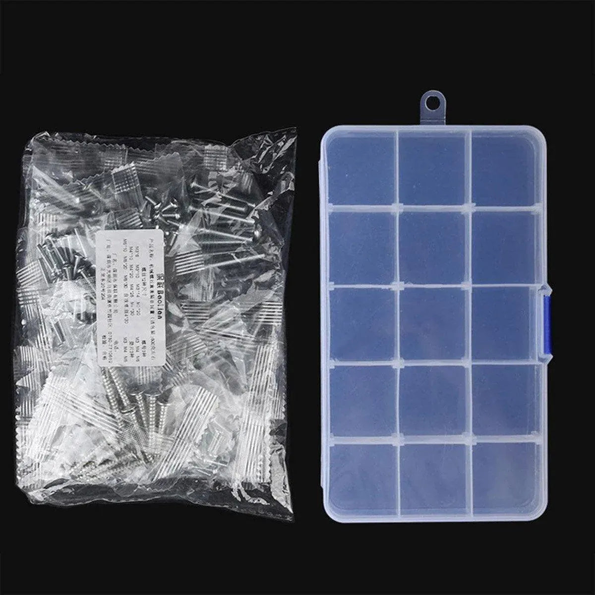 Household Self-tapping Screw Nut Gasket Box Set Multi-purpose Screw Assortment - B