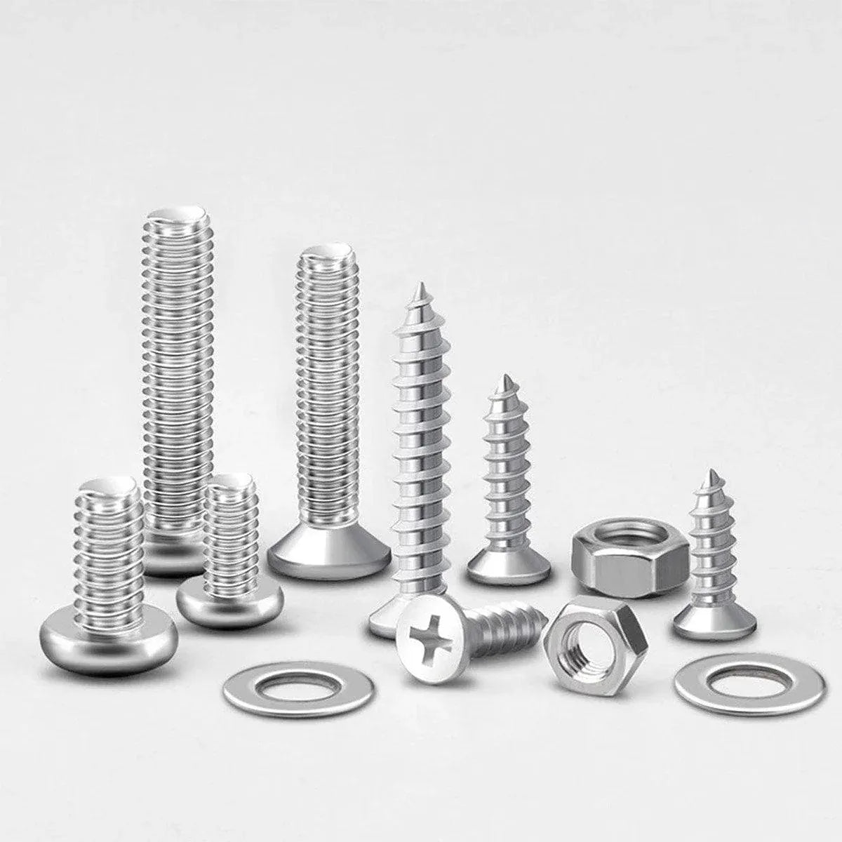 Household Self-tapping Screw Nut Gasket Box Set Multi-purpose Screw Assortment - B