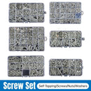 Household Self-tapping Screw Nut Gasket Box Set Multi-purpose Screw Assortment - F