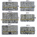 Household Self-tapping Screw Nut Gasket Box Set Multi-purpose Screw Assortment - F