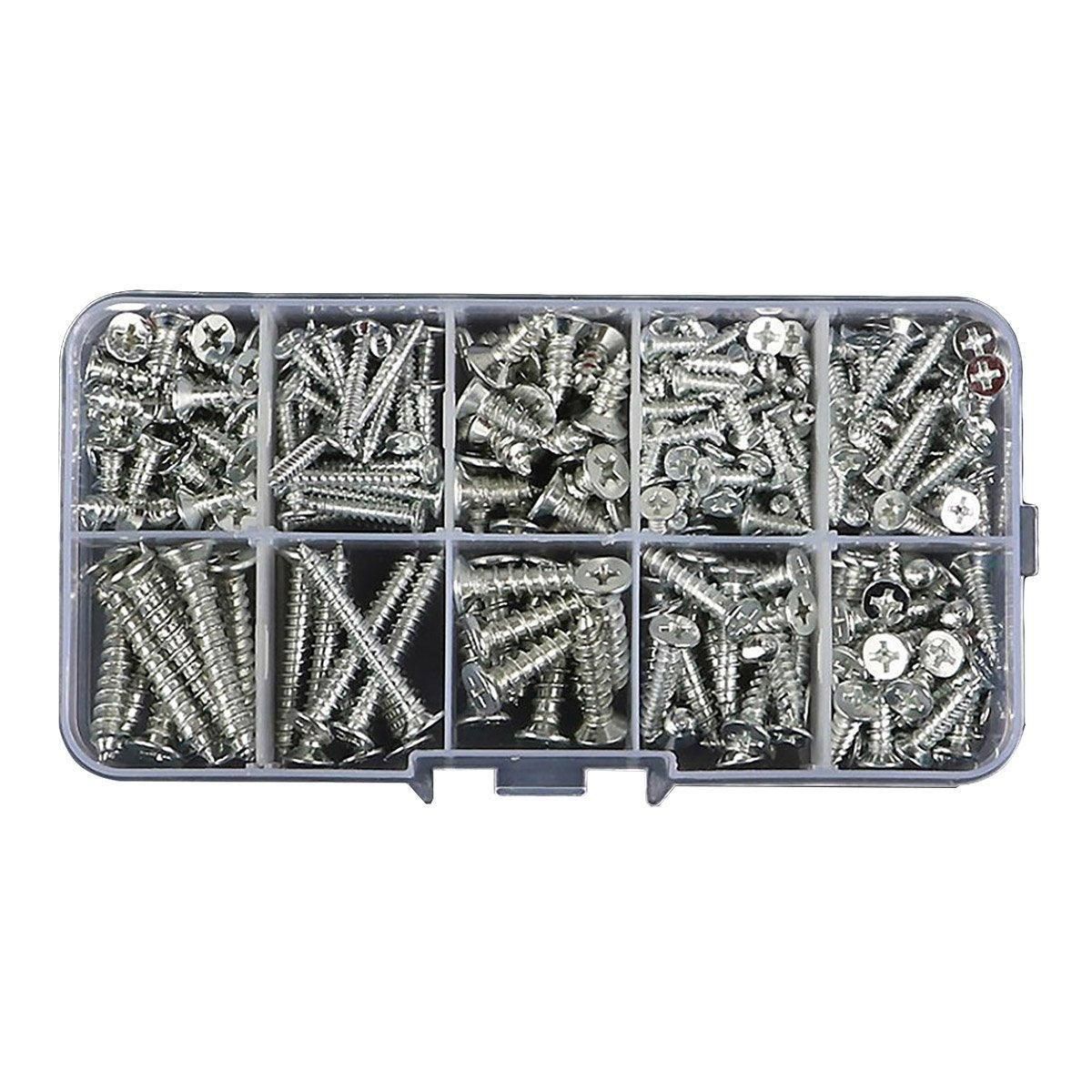 Household Self-tapping Screw Nut Gasket Box Set Multi-purpose Screw Assortment - F