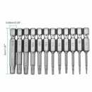 12PCS Torx Screwdriver Bit Set Hex Shank S2 Steel Drill Insert