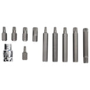 11PCS CR-V M-Type Spline Socket Bit Set Driver Drill Bit Tool Kit Car Repair