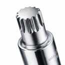 11PCS CR-V M-Type Spline Socket Bit Set Driver Drill Bit Tool Kit Car Repair