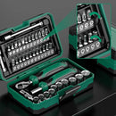 Portable Ratchet Screwdriver Tool Kit 40PCS Durable for Home Cycle Repair Use