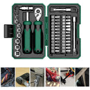 Portable Ratchet Screwdriver Tool Kit 40PCS Durable for Home Cycle Repair Use