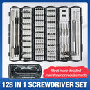 Screwdriver Set 128 in 1 Precision Repair Tool Kit Multi Functional for Home Use
