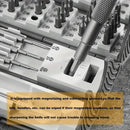 Screwdriver Set 128 in 1 Precision Repair Tool Kit Multi Functional for Home Use