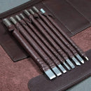 8pcs Seal Engraving Knife Set Engraving Tools Carving Knives for Stone Craft