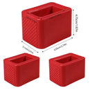 3PCS Vehicle Buckle Insert Slot Lifter Silicone Spacer Block