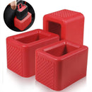 3PCS Vehicle Buckle Insert Slot Lifter Silicone Spacer Block