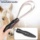 Horse Sweat Scraper Serrated Grooming Tool For Cleaning And Shaving Harness