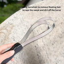 Horse Sweat Scraper Serrated Grooming Tool For Cleaning And Shaving Harness