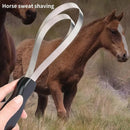 Horse Sweat Scraper Serrated Grooming Tool For Cleaning And Shaving Harness