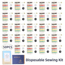50pcs Hotel Sewing Kit Travel Emergency Sewing Set for Guesthouse and Hotel Room - B