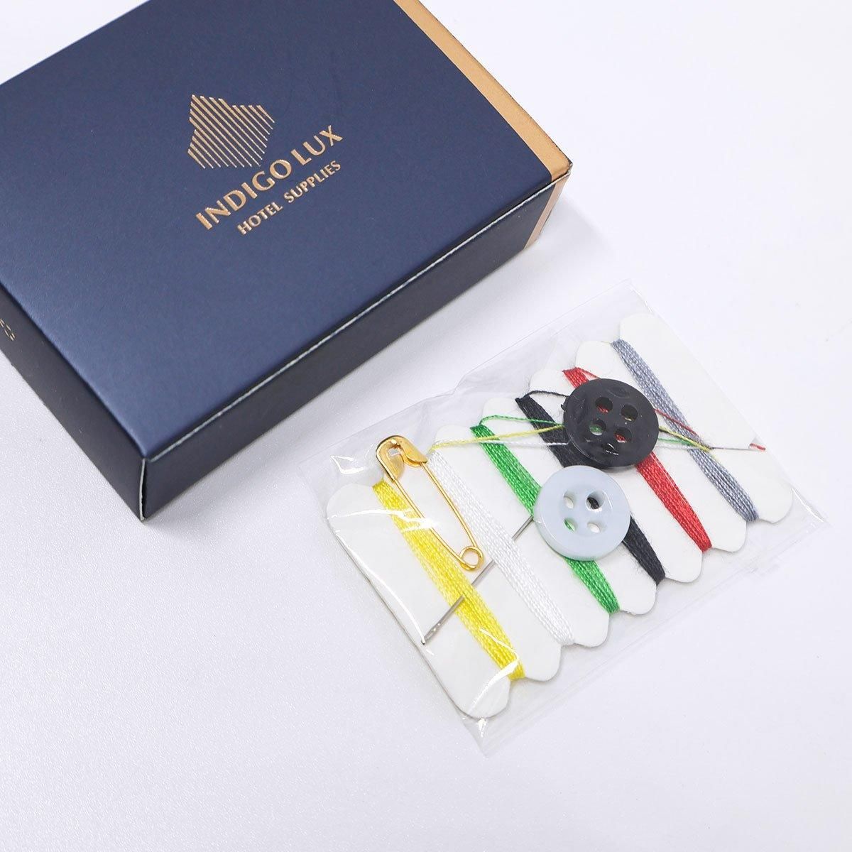 50pcs Hotel Sewing Kit Travel Emergency Sewing Set for Guesthouse and Hotel Room - A