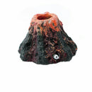 Aquarium Ornament Decoration Fish Tank Air Bubble Stone Volcano Shape Rockery