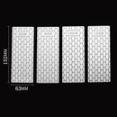 4pcs Diamond Knife Sharpener Sharpening Stone Honeycomb Grind Sharpener Kit
