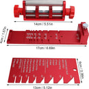 Chisel Sharpening Jig With Angle Gauge Woodworking Knife Tool Grinding Setup