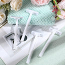 50pcs Hotel Razor and Shaving Cream Set for Guesthouse Bathroom Travel Use - Large