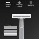50pcs Hotel Razor and Shaving Cream Set for Guesthouse Bathroom Travel Use - Small