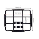 Metal Delivery Bag Rack Ebike Motorcycle Bicycle Food Rider Mount Support Frame