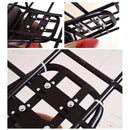 Metal Delivery Bag Rack Ebike Motorcycle Bicycle Food Rider Mount Support Frame