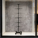 Rotating Jewellery Display Stand 5 6 Tier Metal Rack With Wheels Adjustable - 6 Tier