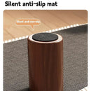 Small Stool for Home Simple Shoe Changing Low Seat Stool Wooden Household Use - Beige