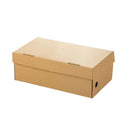 20pcs Kraft Paper Shoe Boxes Clamshell Storage Box for Men Women Shoes Organizer - 29x20.5x11cm