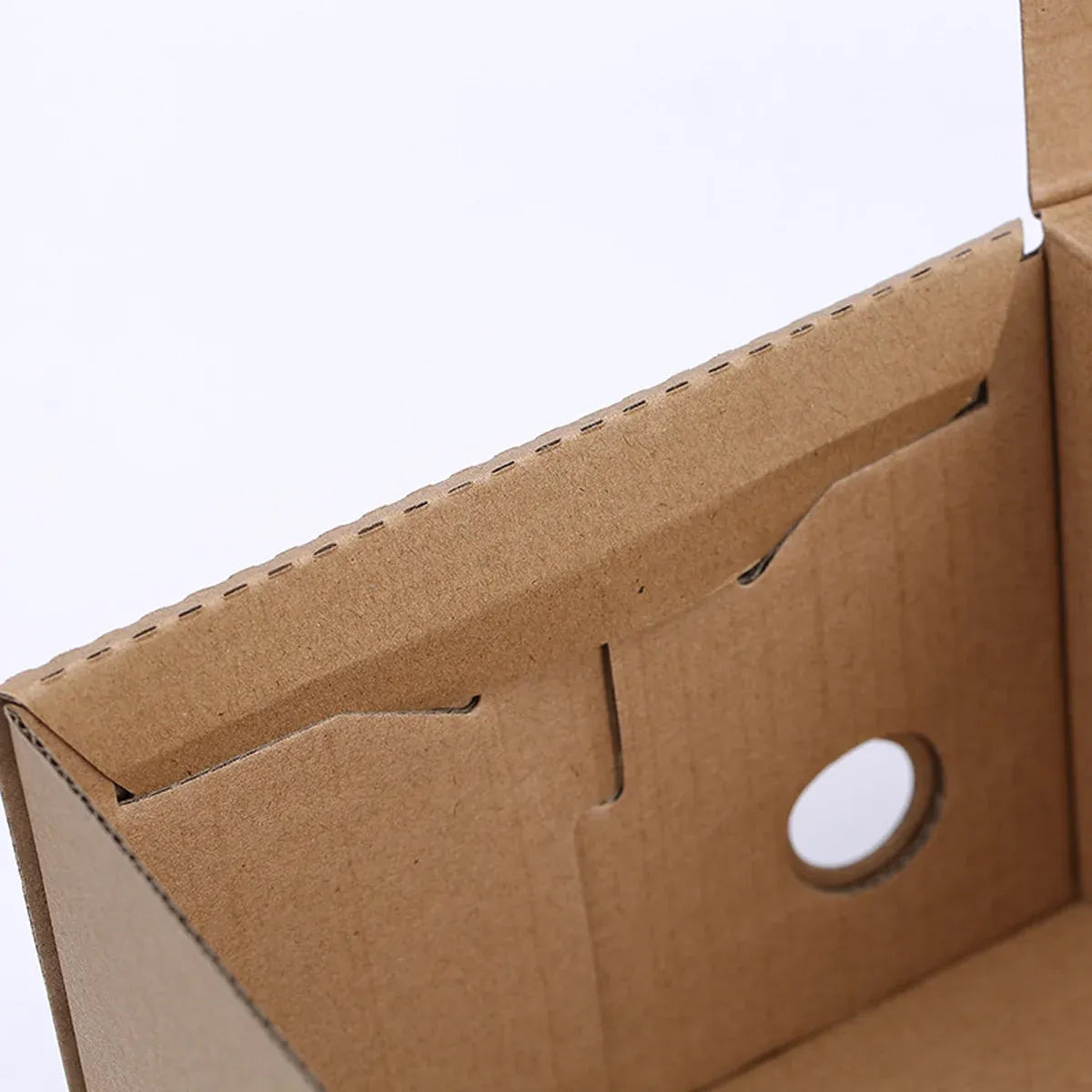 20pcs Kraft Paper Shoe Boxes Clamshell Storage Box for Men Women Shoes Organizer - 29x20.5x11cm