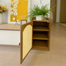 Home Shoe Cabinet with Doors Multi-Layer Dustproof Shoe Storage Entryway Hallway