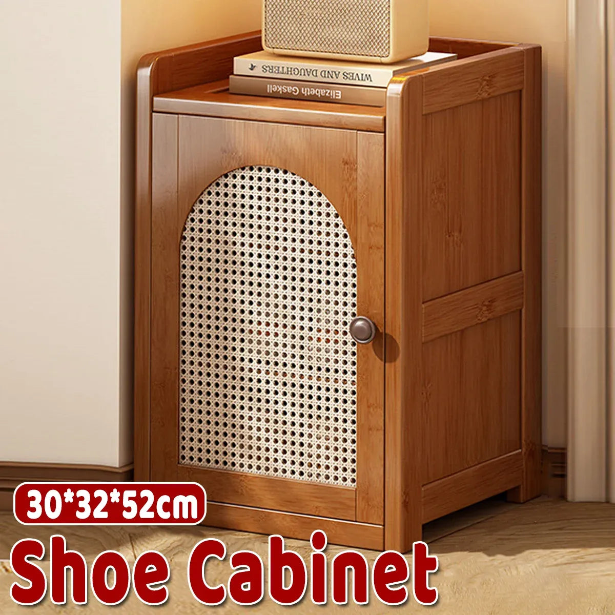 Home Shoe Cabinet with Doors Multi-Layer Dustproof Shoe Storage Entryway Hallway